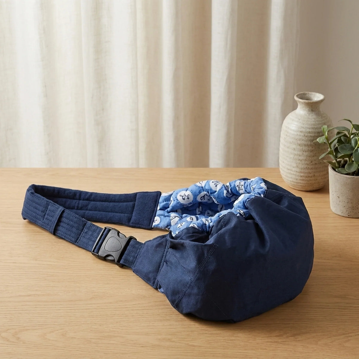 Baby Wrap Carrier Padded Shoulder Strap Adjustable Fit