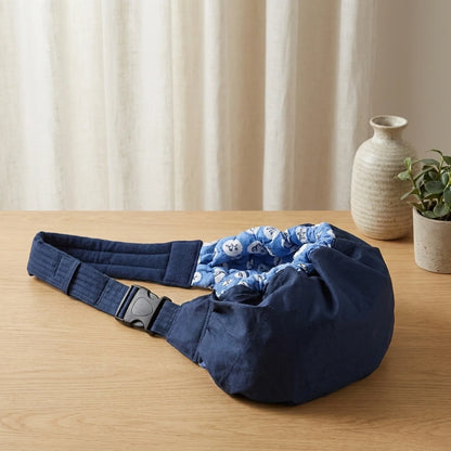 Baby Wrap Carrier Padded Shoulder Strap Adjustable Fit
