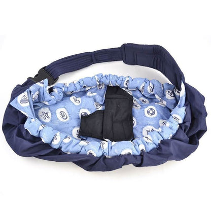 Baby Wrap Carrier Padded Shoulder Strap Adjustable Fit