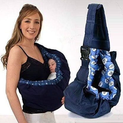 Baby Wrap Carrier Padded Shoulder Strap Adjustable Fit