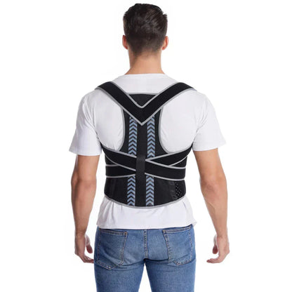 Back Brace Breathable Mesh Adjustable Posture Support