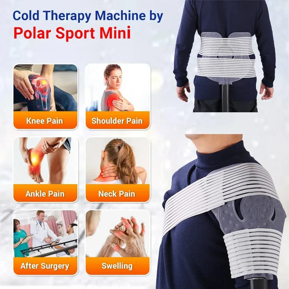 Back Cold Therapy System Circulating Ice Water