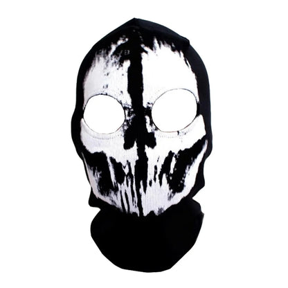 Balaclava Face Mask Skull Print Wind-Resistant Breathable Fit