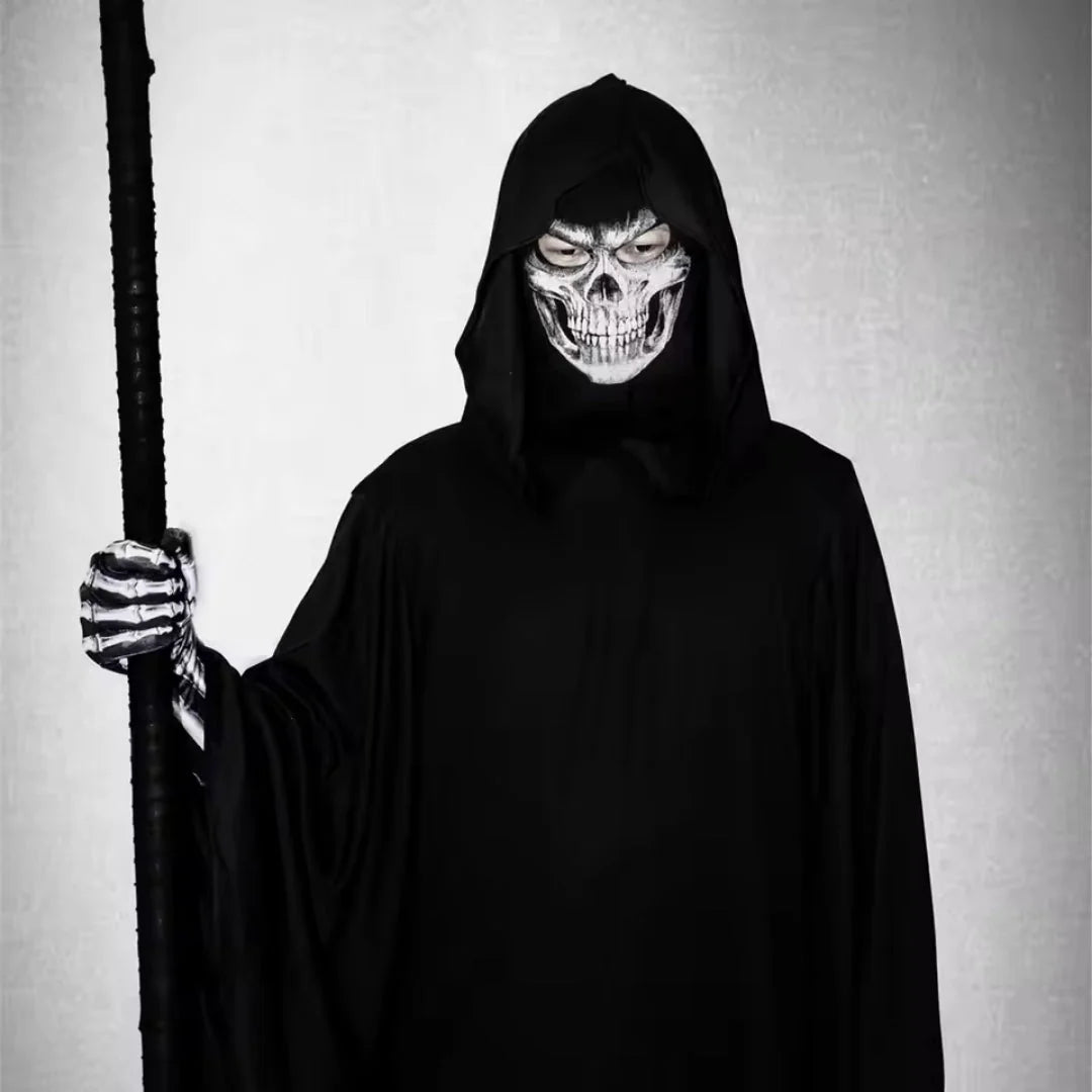 Balaclava Face Mask Skull Print Wind-Resistant Breathable Fit