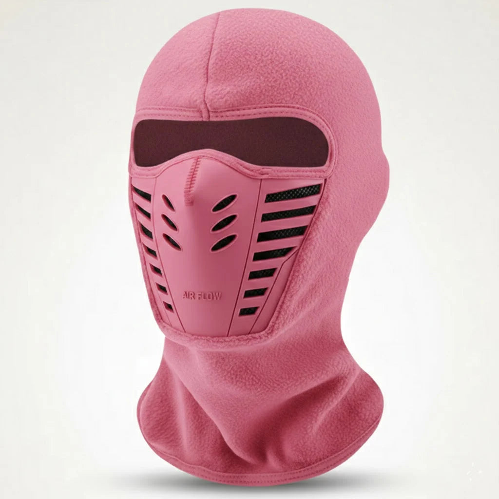 Balaclava Face Mask Thermal Fleece Windproof Breathable Front Panel