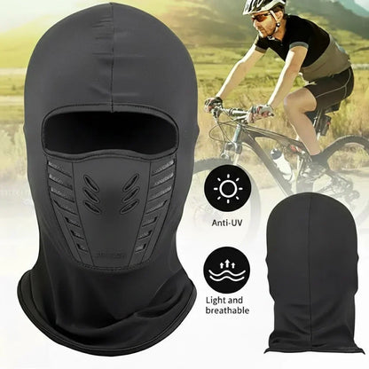 Balaclava Face Mask Thermal Fleece Windproof Breathable Front Panel