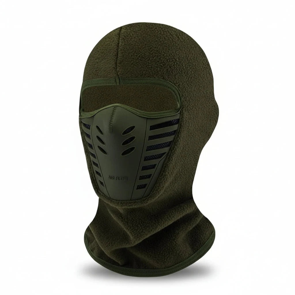 Balaclava Face Mask Thermal Fleece Windproof Breathable Front Panel
