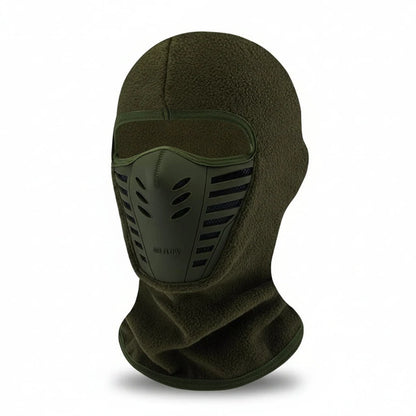 Balaclava Face Mask Thermal Fleece Windproof Breathable Front Panel