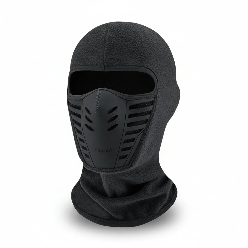 Balaclava Face Mask Thermal Fleece Windproof Breathable Front Panel