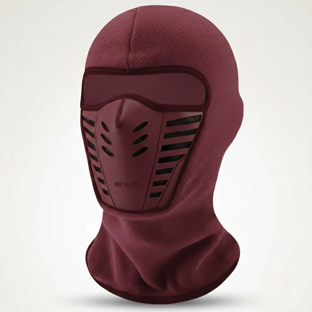 Balaclava Face Mask Thermal Fleece Windproof Breathable Front Panel