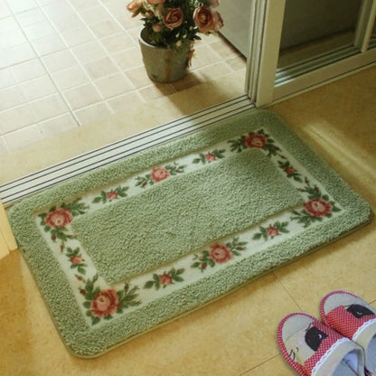 Bath Mat Absorbent Quick-Dry Microfiber Non-Slip