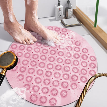 Bath Mat Antimicrobial PVC Non-Slip Suction Cups