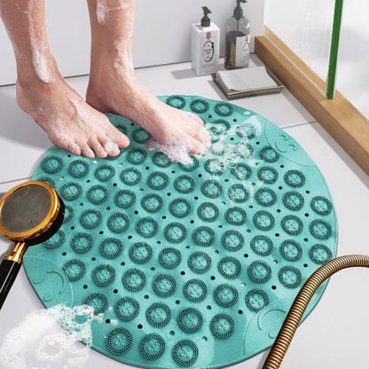 Bath Mat Antimicrobial PVC Non-Slip Suction Cups