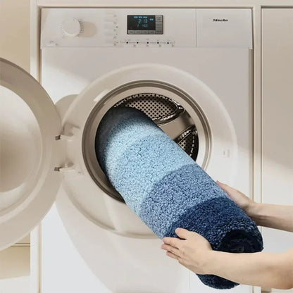 Bath Mat Coastal Wave Non-Slip & Absorbent