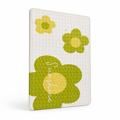 Bath Mat Floral Cartoon Soft Cushioning & Anti-Slip Backing