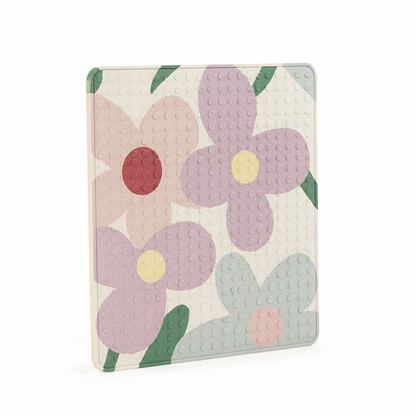 Bath Mat Floral Cartoon Soft Cushioning & Anti-Slip Backing