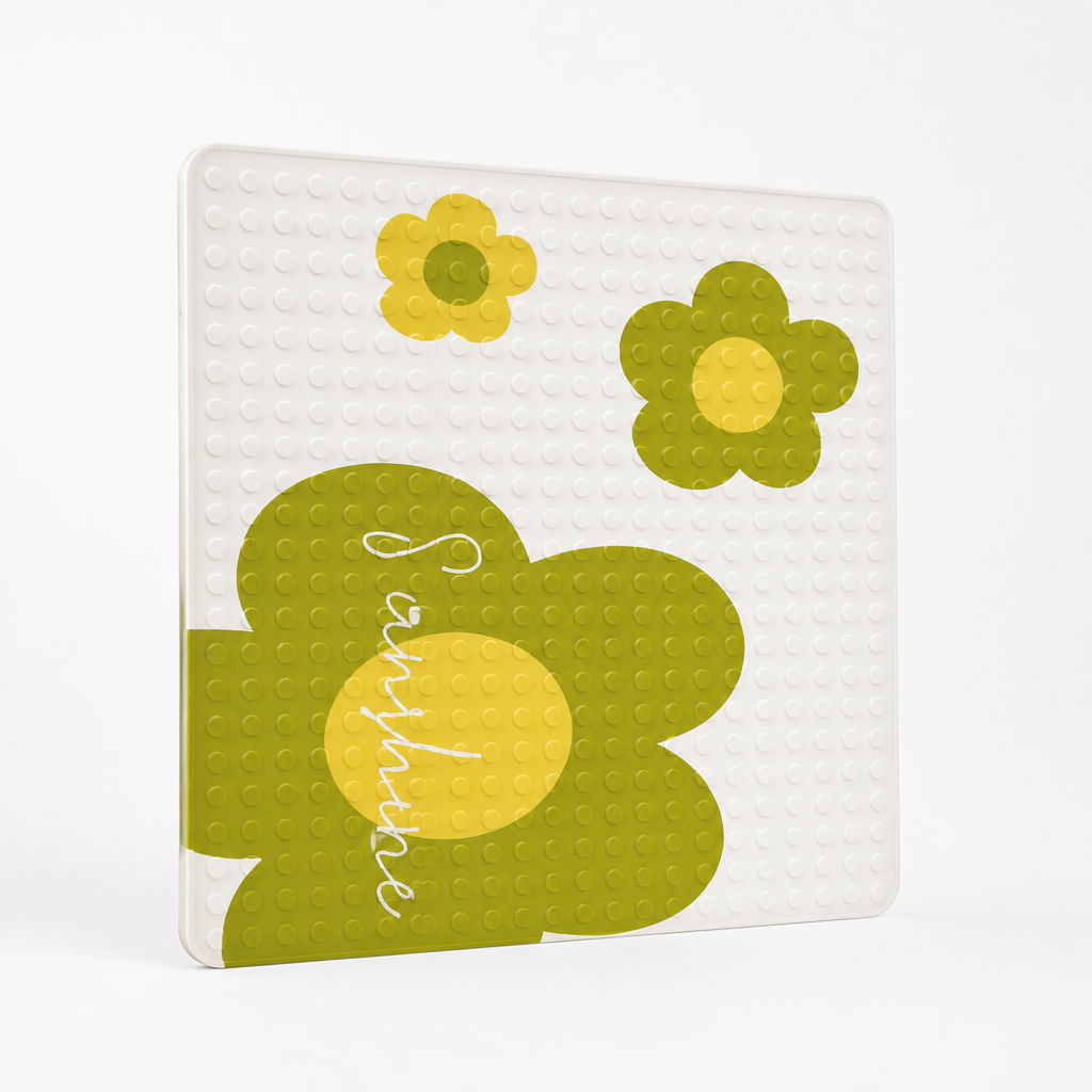 Bath Mat Floral Cartoon Soft Cushioning & Anti-Slip Backing