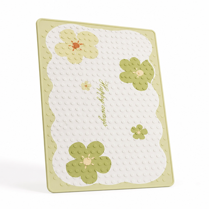 Bath Mat Floral Cartoon Soft Cushioning & Anti-Slip Backing