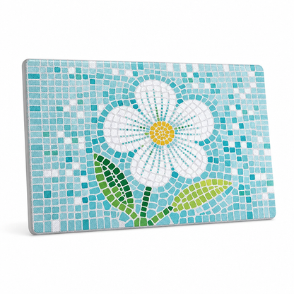 Bath Mat Floral Non-Slip Machine Washable