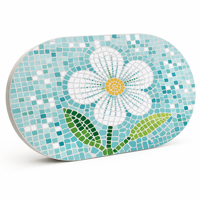 Bath Mat Floral Non-Slip Machine Washable