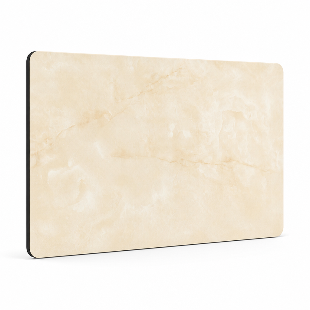 Bath Mat Marble Pattern Plush Non-Slip & Machine Washable