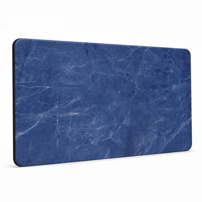 Bath Mat Marble Pattern Plush Non-Slip & Machine Washable