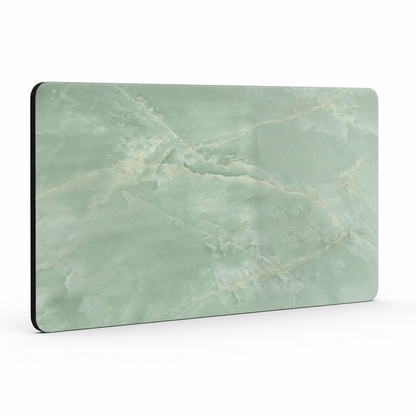 Bath Mat Marble Pattern Plush Non-Slip & Machine Washable