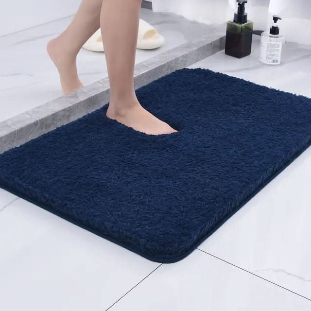 Bath Mat Microfiber Non-Slip Highly Absorbent