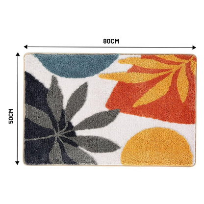 Bath Mat Microfiber Non-Slip Machine Washable