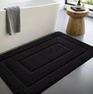 Bath Mat Microfiber Quick-Drying Non-Slip Machine-Washable