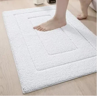 Bath Mat Microfiber Quick-Drying Non-Slip Machine-Washable