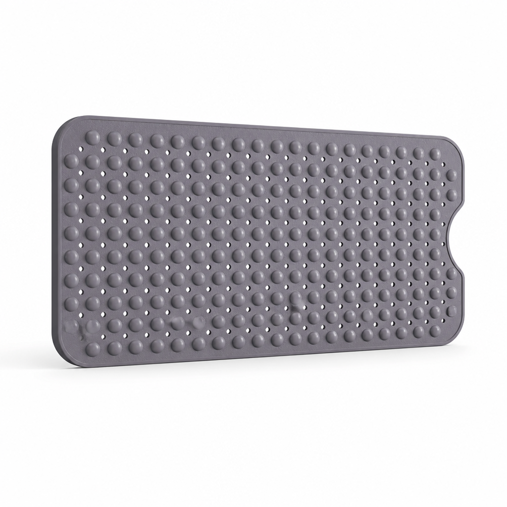 Bath Mat Non-Slip Cushioned Machine Washable & Quick-Dry