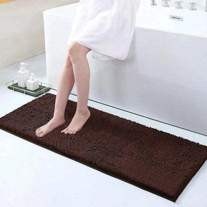 Bath Mat Plush Absorbent Non-Slip Backing