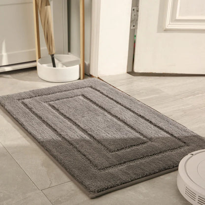 Bath Mat Plush Absorbent Non-Slip Machine-Washable