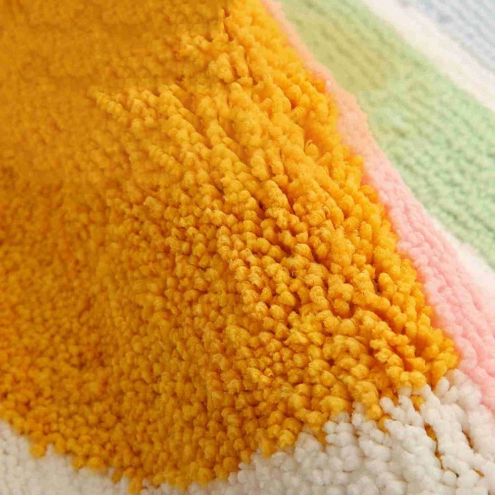 Bath Mat Plush Microfiber Absorbent Non-Slip Backing
