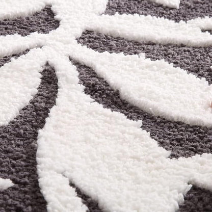 Bath Mat Plush Microfiber Non-Slip TPR Backing