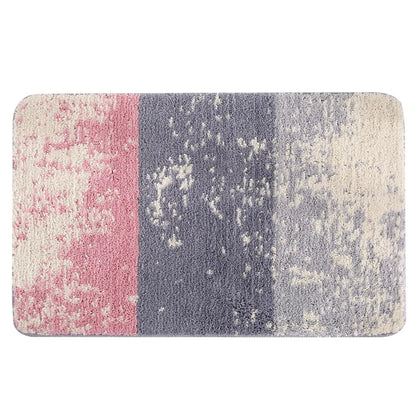 Bath Mat Plush Quick-Drying Absorbent Non-Slip Backing