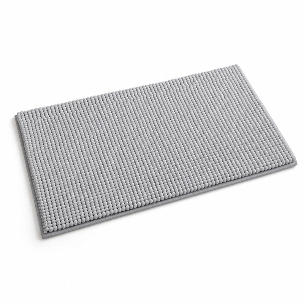 Bath Mat Plush Textured Non-Slip & Quick-Dry