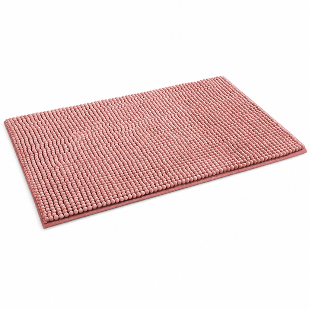 Bath Mat Plush Textured Non-Slip & Quick-Dry