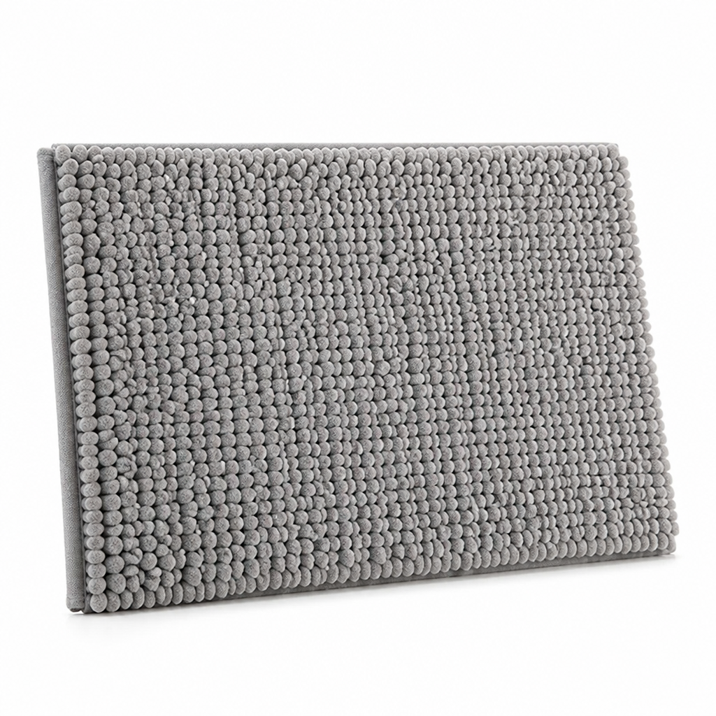 Bath Mat Plush Textured Non-Slip & Quick-Dry