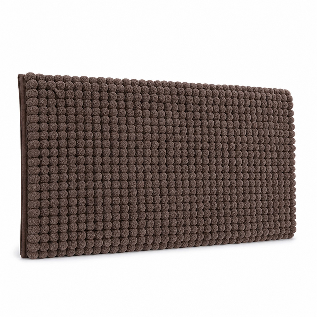 Bath Mat Plush Textured Non-Slip & Quick-Dry
