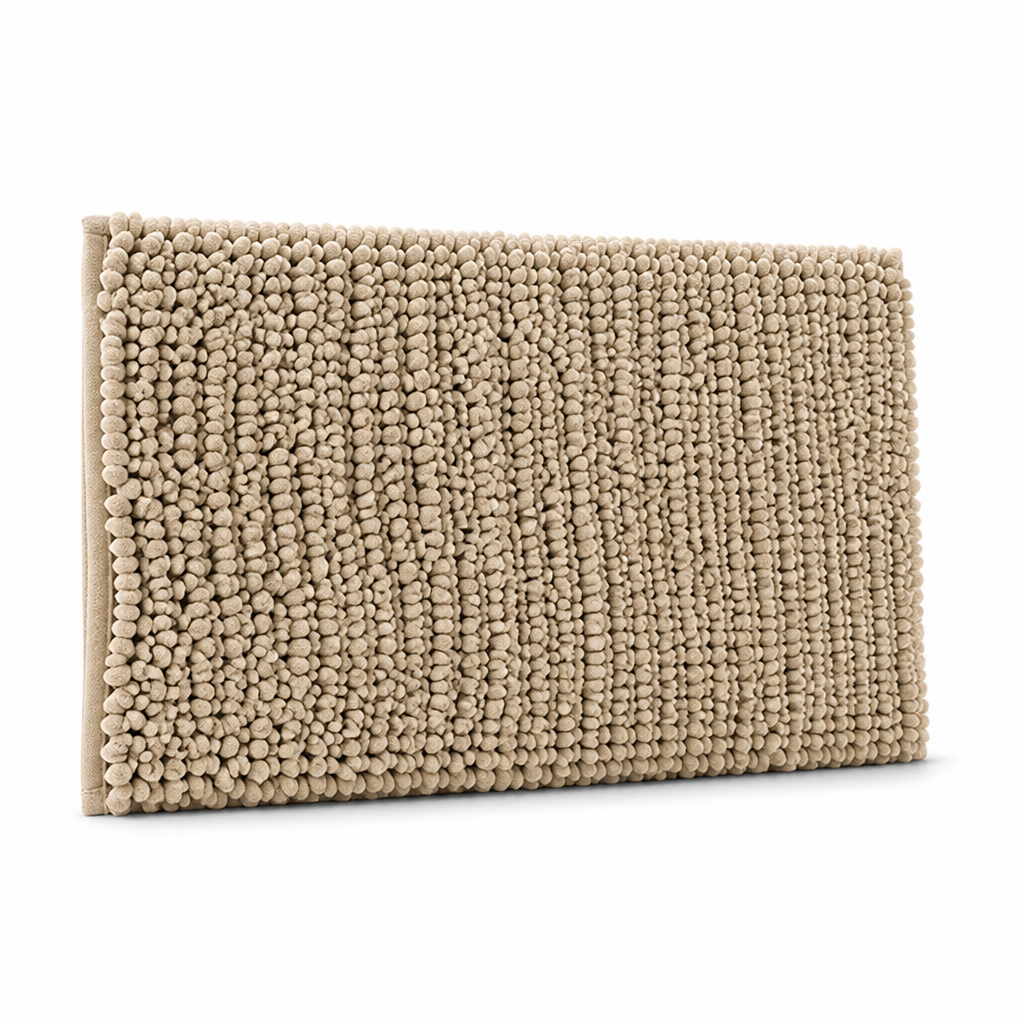 Bath Mat Plush Textured Non-Slip & Quick-Dry