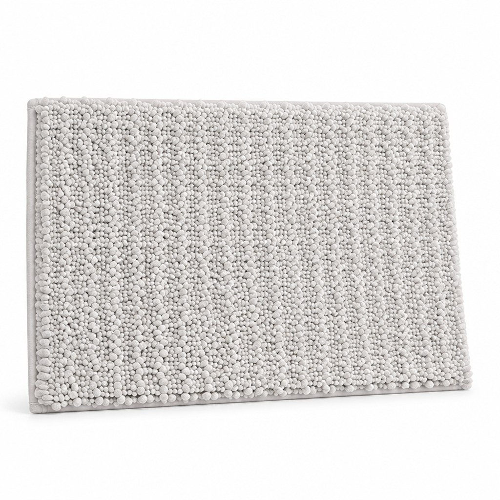 Bath Mat Plush Textured Non-Slip & Quick-Dry