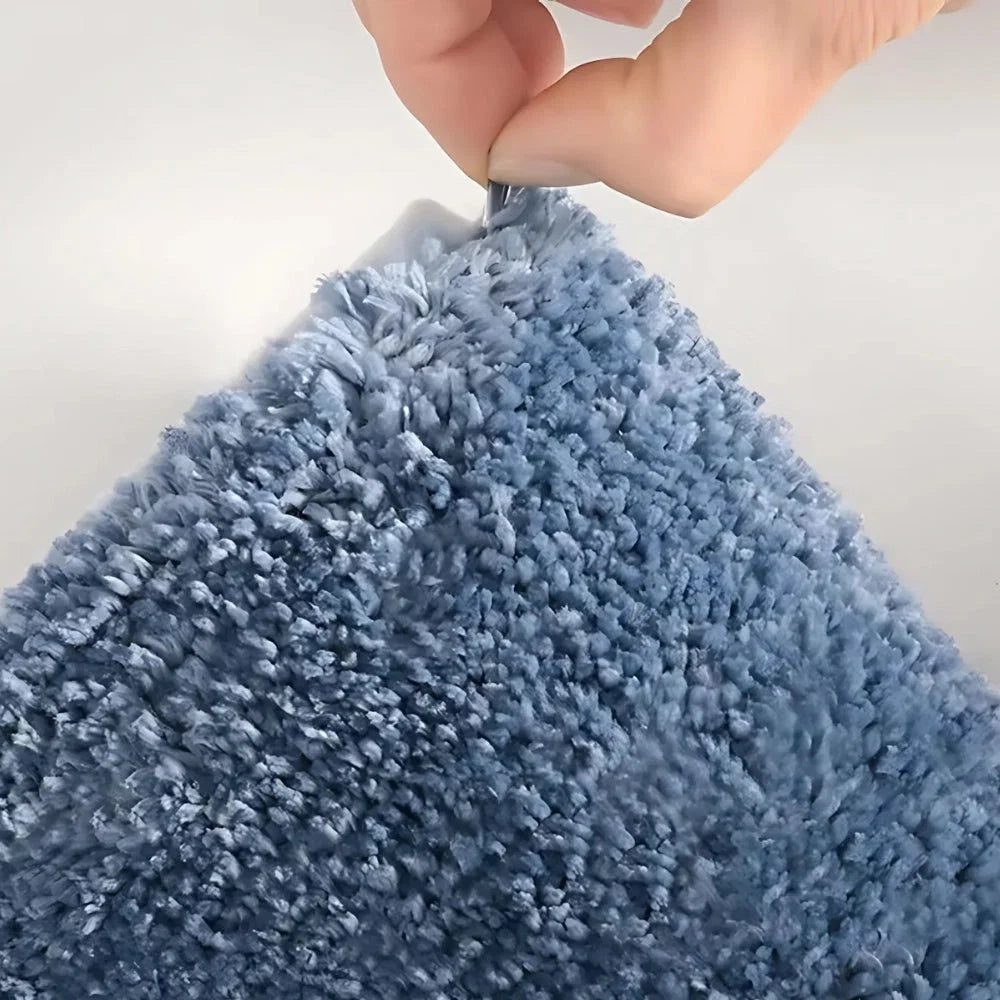Bath Mat Ultra-Soft Microfiber Non-Slip Quick-Drying