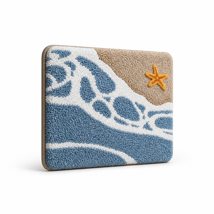 Bath Mat Ultra-Soft Non-Slip Backing & Machine Washable