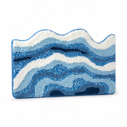 Bath Mat Ultra-Soft Plush Non-Slip Quick-Dry