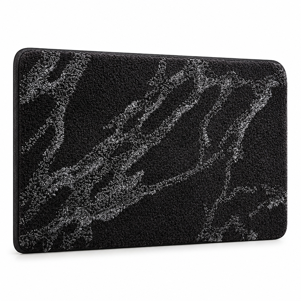 Bath Mat Ultra-Soft Plush Non-Slip Quick-Dry