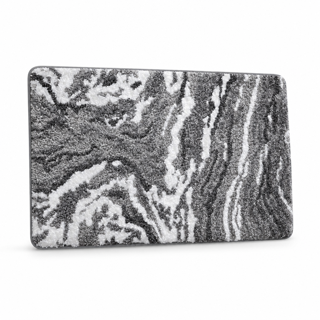 Bath Mat Ultra-Soft Plush Non-Slip Quick-Dry
