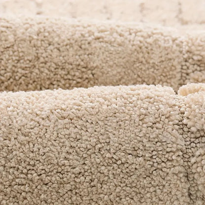 Bath Rug Soft Flocked Non-Slip Quick-Drying