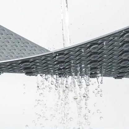 Bath & Shower Mat Non-Slip Suction Cups Quick-Dry Mildew-Resistant
